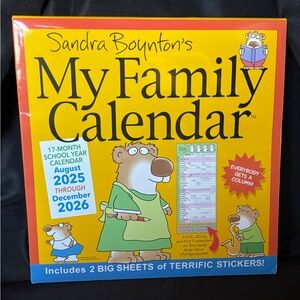 2026 Family Wall Calendar - NIP
